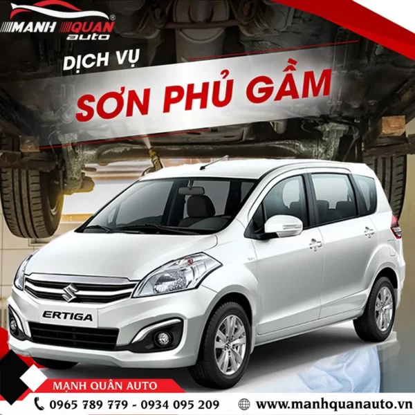 Phủ Gầm Cho Suzuki Ertiga - Bảng Giá Mới