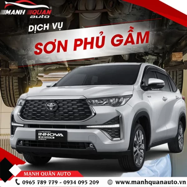 Phủ Gầm Cho Toyota Innova - Bảng Giá Mới