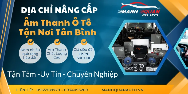 Độ Âm Thanh Ô Tô Loa Siêu Trầm | Tại Tân Bình