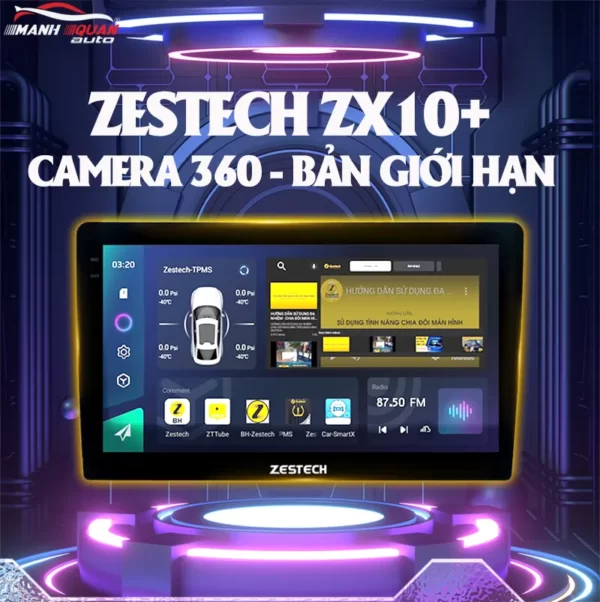 【 Lắp Đặt 】 Màn Hình Android Zestech ZX10+ | Bản Giới Hạn