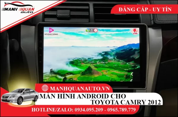 Màn hình android cho Toyota Camry 2012-2014