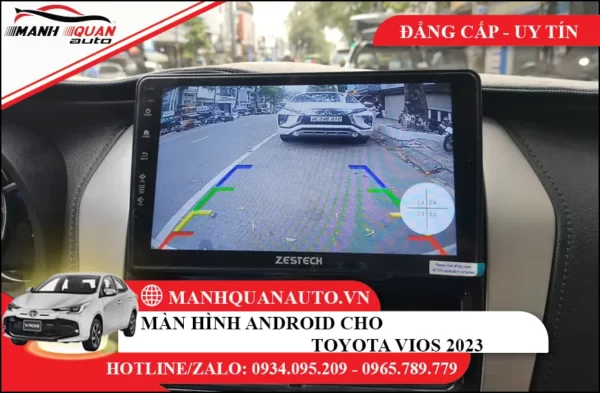 Màn hình android cho Toyota Vios 2023