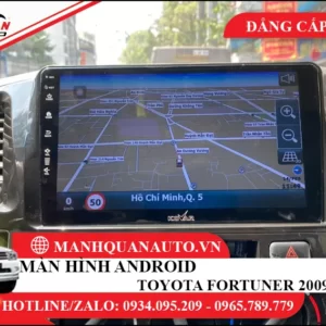 Màn hình android Toyota Fortuner 2009-2011