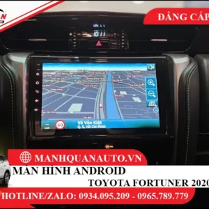 Màn hình android Toyota Fortuner 2020-2023