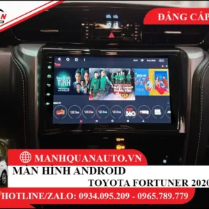 Màn hình android Toyota Fortuner 2020-2023