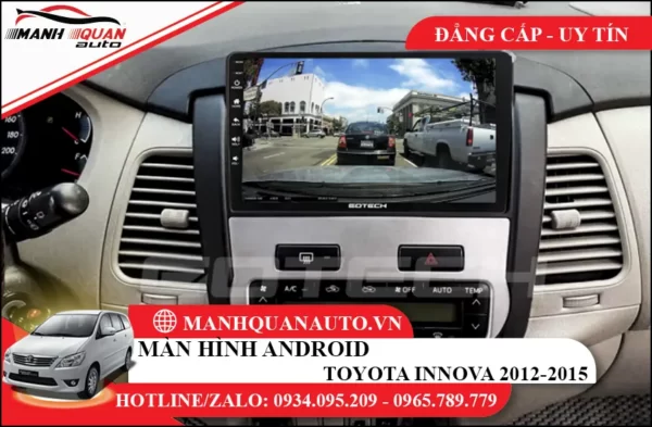 Màn hình android Toyota Innova 2012-2015