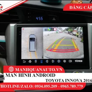 Màn hình android Toyota Innova 2016-2022