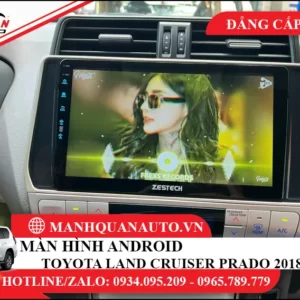 Màn hình android Toyota Land Cruiser Prado 2018-2022