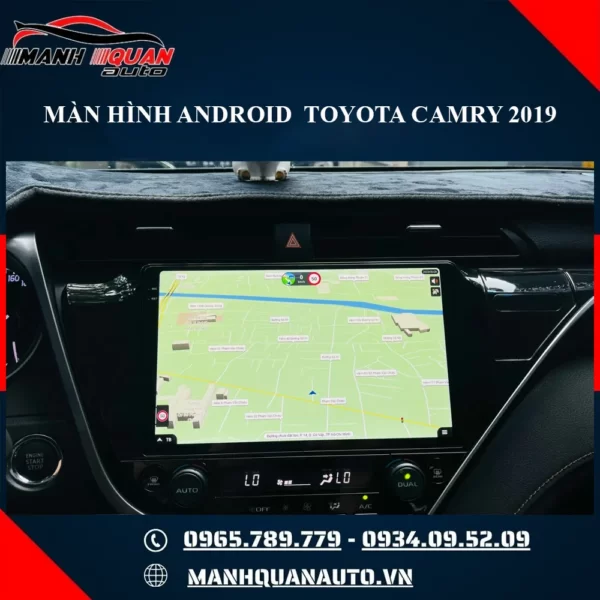 Màn hình android Teyes CC3 360 2K cho Toyota Camry 2019
