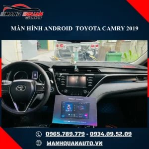 Màn hình android Teyes CC3 360 2K cho Toyota Camry 2019