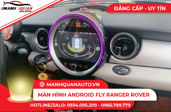Man hinh Android Fly cho Mini Cooper
