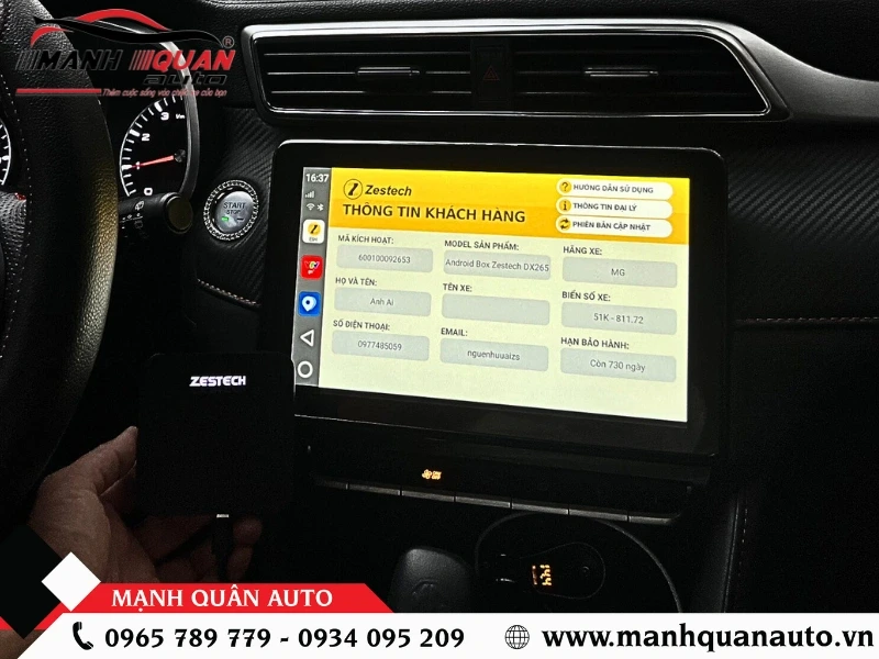 Mg zs 2021 nang cap android box zestech dx265 da nang day tien nghi 6 490 000vnd 1