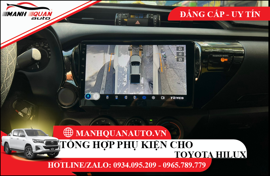 Camera 360 cho Toyota Hilux