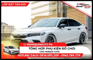 Tổng hợp phụ kiện đồ chơi cho Honda Civic