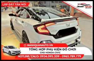 Tổng hợp phụ kiện đồ chơi cho Honda Civic 2016