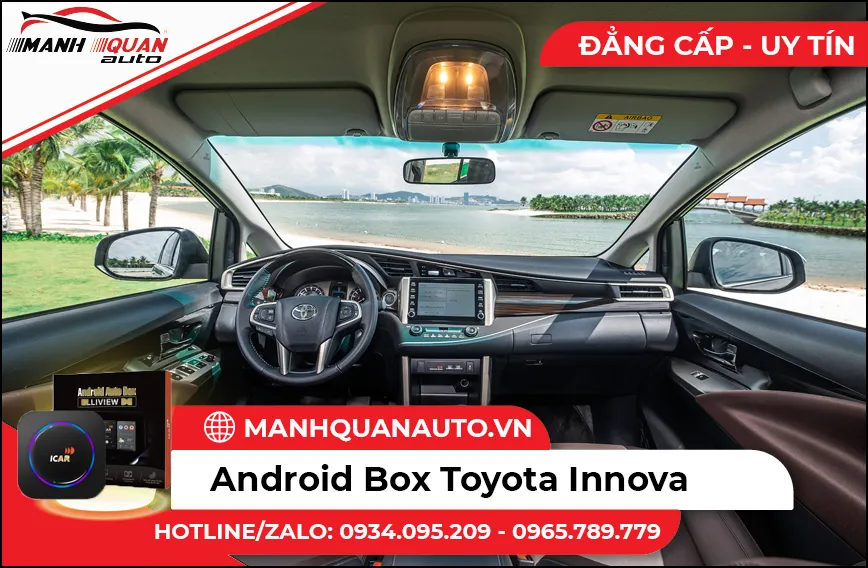 Giá Lắp Android Box Cho Toyota Innova