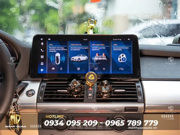 Màn hình android Fly cho BMW X5, X6 CIC 2010-2014