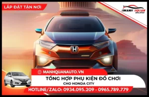 Tổng hợp phụ kiện đồ chơi cho Honda City