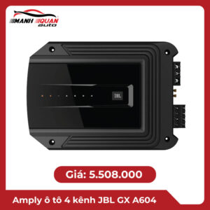 Amply ô tô 4 kênh JBL GX A604