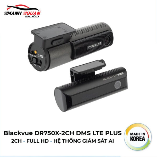 Camera hành trình Blackvue DR750X-2CH DMS LTE Plus