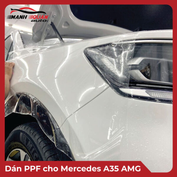 Dán PPF cho Mercedes A35 AMG