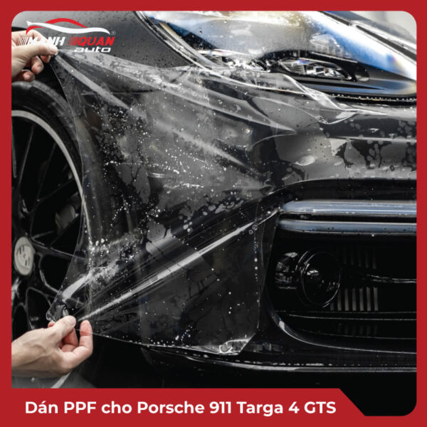 Dán PPF cho Porsche 911 Targa 4 GTS