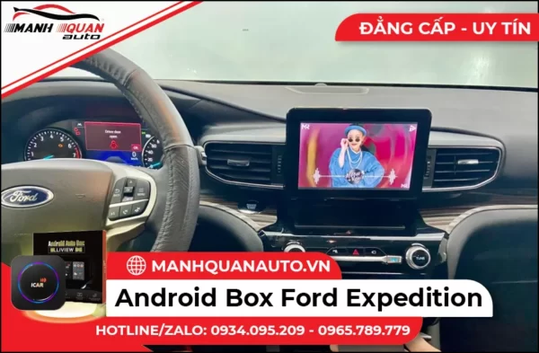 Giá Lắp Android Box Cho Ford Expedition