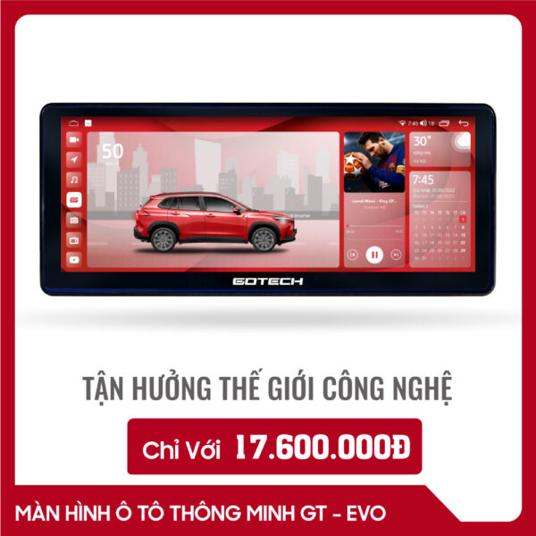 【 Trung tâm 】Lắp Đặt Màn hình android Gotech GT EVO tại Tphcm™