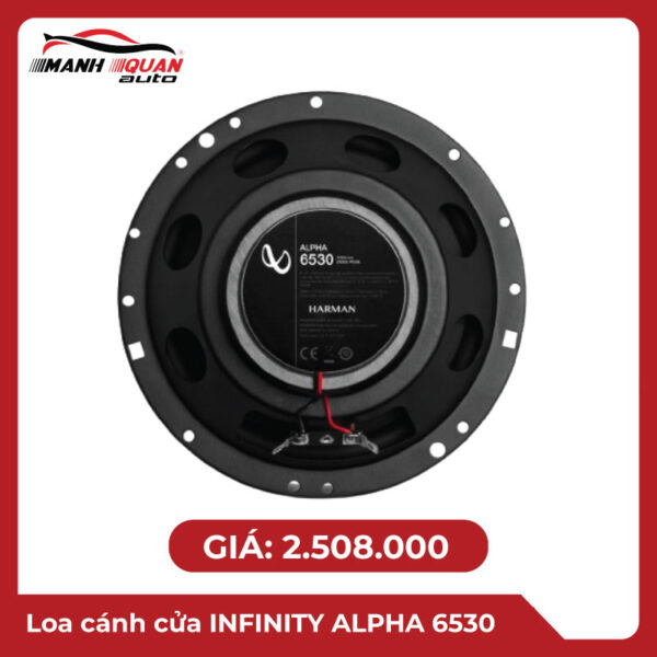 Lắp loa cánh cửa INFINITY ALPHA 6530 cho ô tô