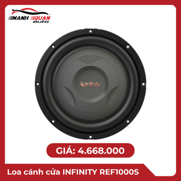 Lắp loa cánh cửa INFINITY REF1000S cho ô tô