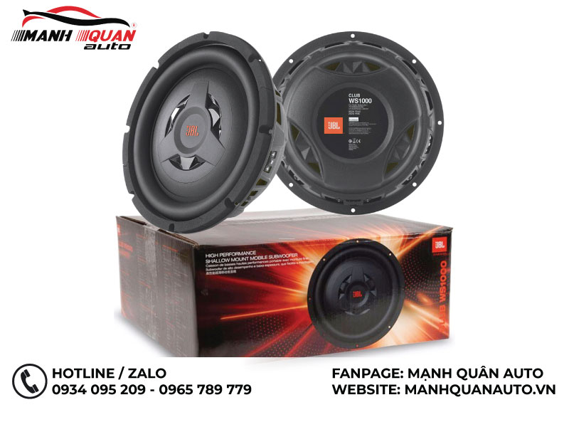 JBL CLUB WS 1000 BLK