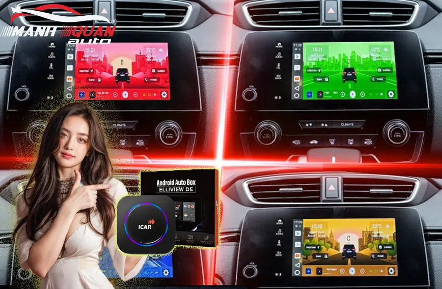 Tính năng nổi bật của Android Box trên ô tô Honda CR-V