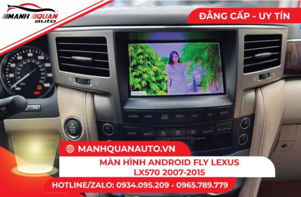 Màn hình Android Fly Lexus LX570 2007-2015