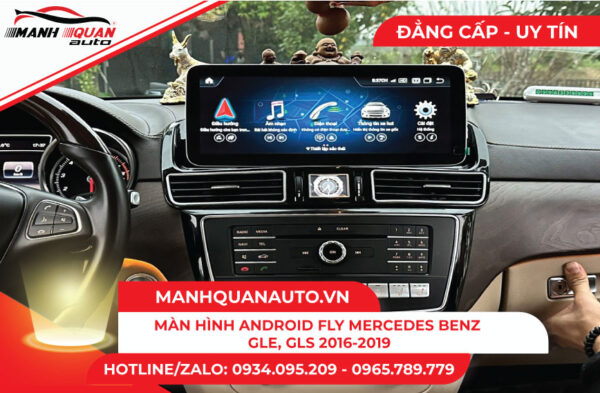 Màn hình Android Fly Mercedes Benz GLE,GLS 2016-2019