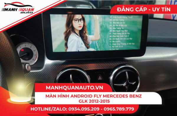 Màn hình Android Fly Mercedes Benz GLK 2012-2015