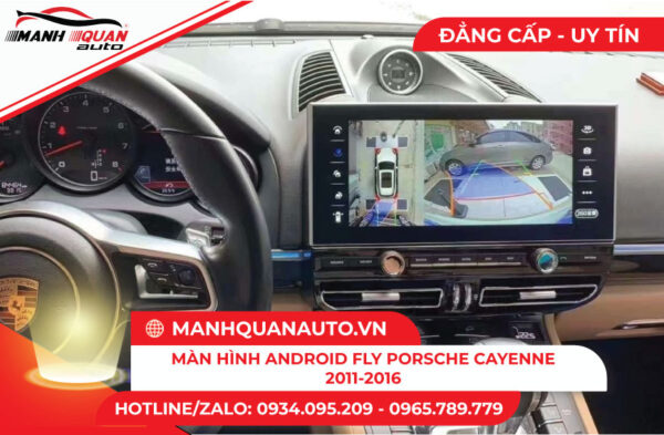 Màn hình Android Fly Porsche Cayenne 2011-2016