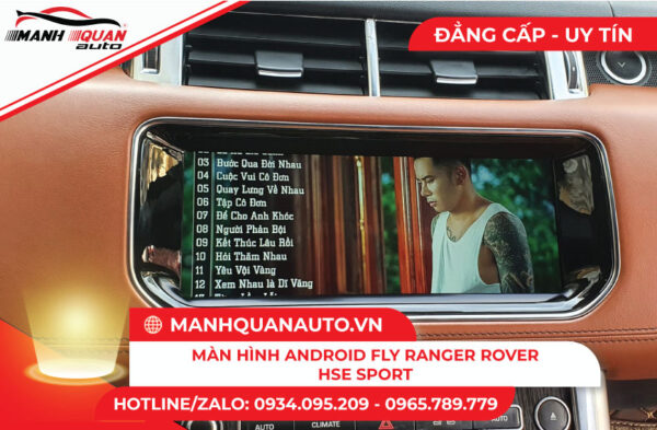 Màn hình Android Fly Ranger Rover HSE Sport