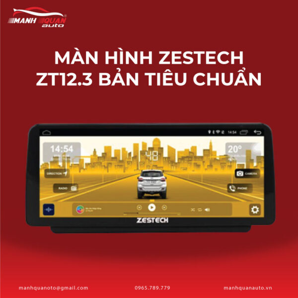 Màn hình Zestech ZT12.3 bản tiêu chuẩn