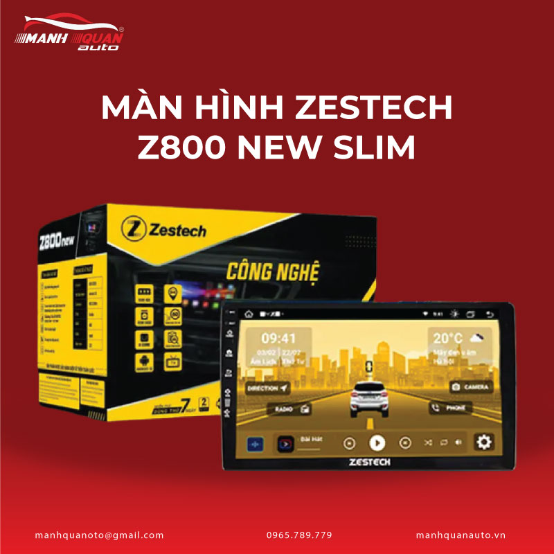 Màn hình Zestech Z800 New Slim