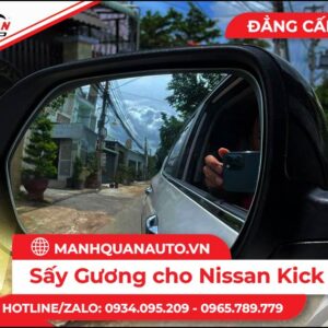 Sấy gương cho Nissan Kick