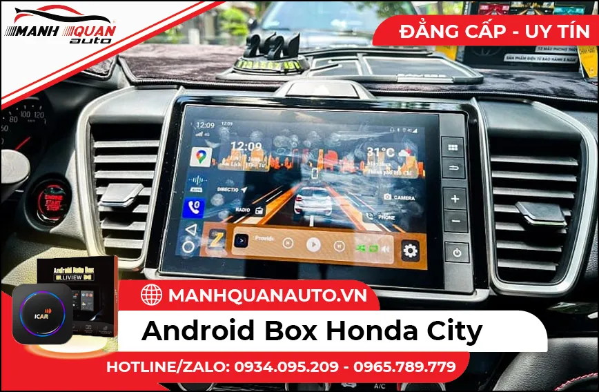 Lap Android Box Honda City