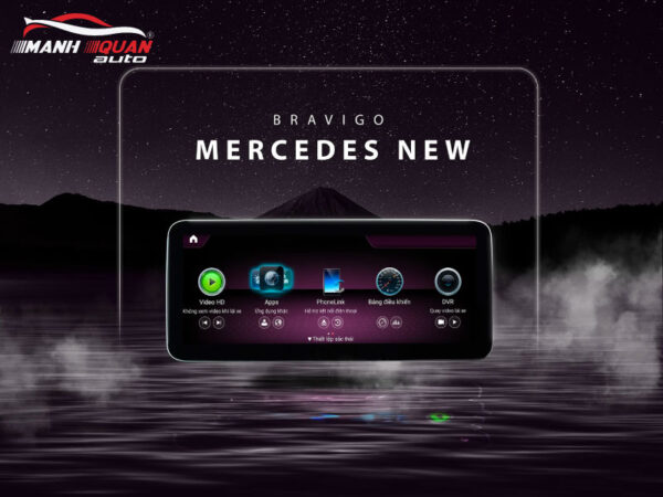 【 Trung tâm 】Lắp Đặt Màn hình android oto bravigo mercedes new tại Tphcm™