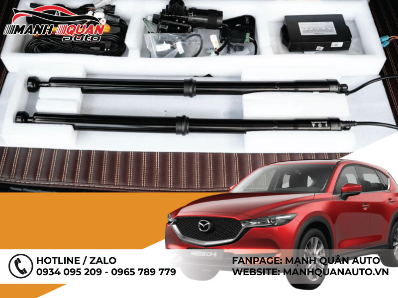 Bảng giá lắp cốp điện cho xe Mazda CX5 2018+