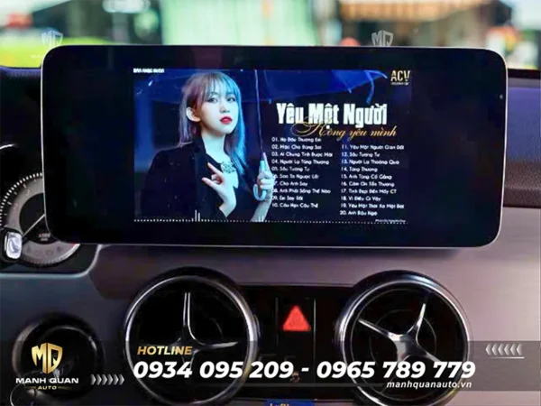 Màn hình android cho Mercedes Benz GLK 2009-2015 4.5