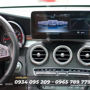 Màn hình android cho Mercedes C-Class 2016 - 2019