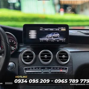 Màn hình liền camera Mercedes Benz GLC 2016-2020
