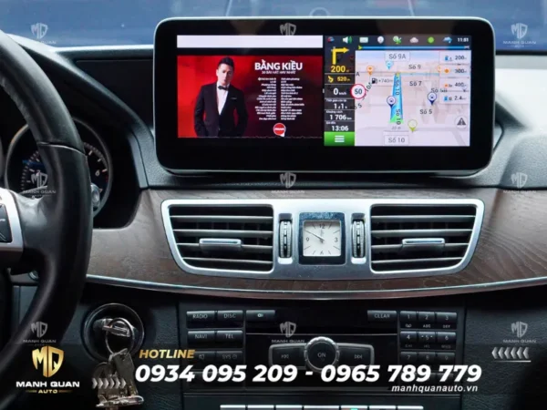 Màn hình android Fly cho Mercedes E Class 2009-2015