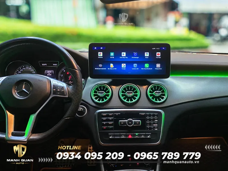 Màn hình android Fly cho Mercedes Benz CLA 2011-2018