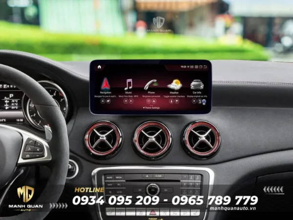 Màn hình android Fly cho Mercedes GLA 2011-2018