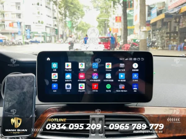 Màn hình android Fly cho Mercedes Benz C Class 2011-2015